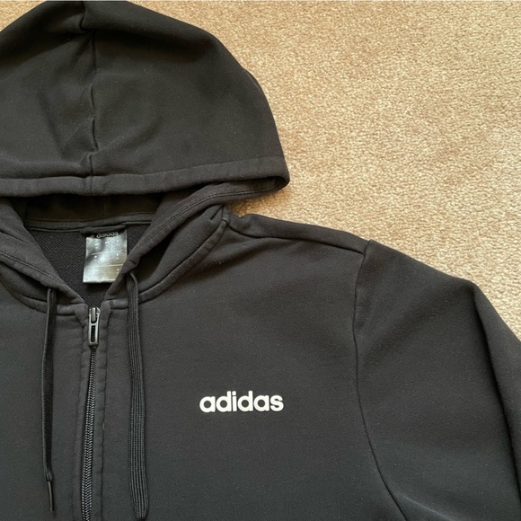Adidas Zip Up Sweater - Medium | UNISEX - Picture 4 of 7